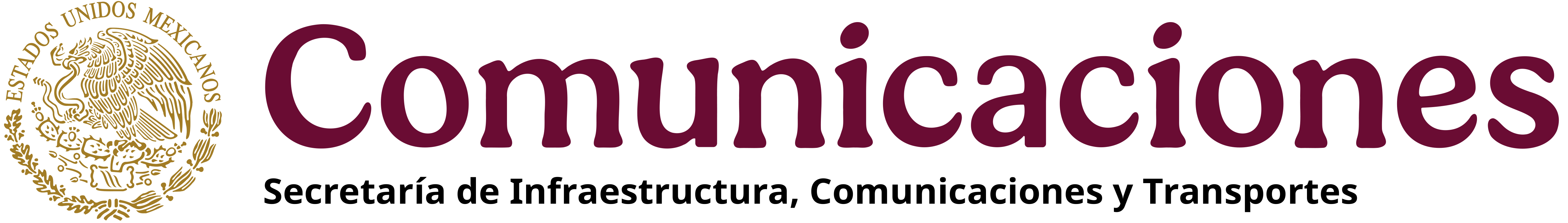 Logo oficial de Secretaría de Infraestructura, Comunicaciones y Transportes